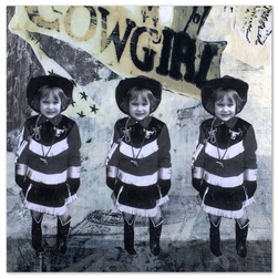 cowgirl at heart collage